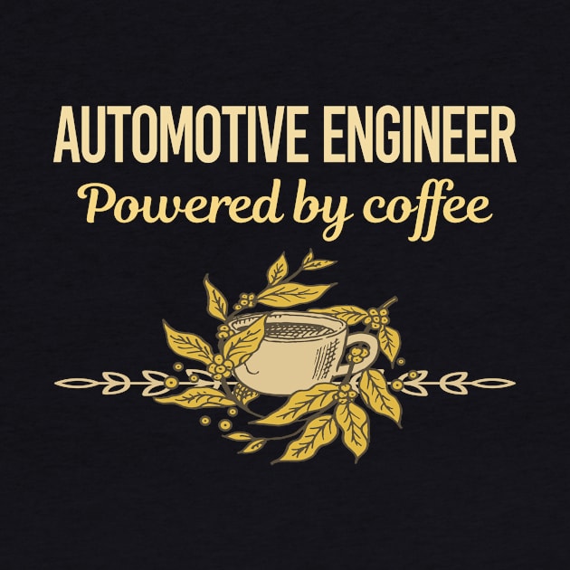 Powered By Coffee Automotive Engineer by Hanh Tay